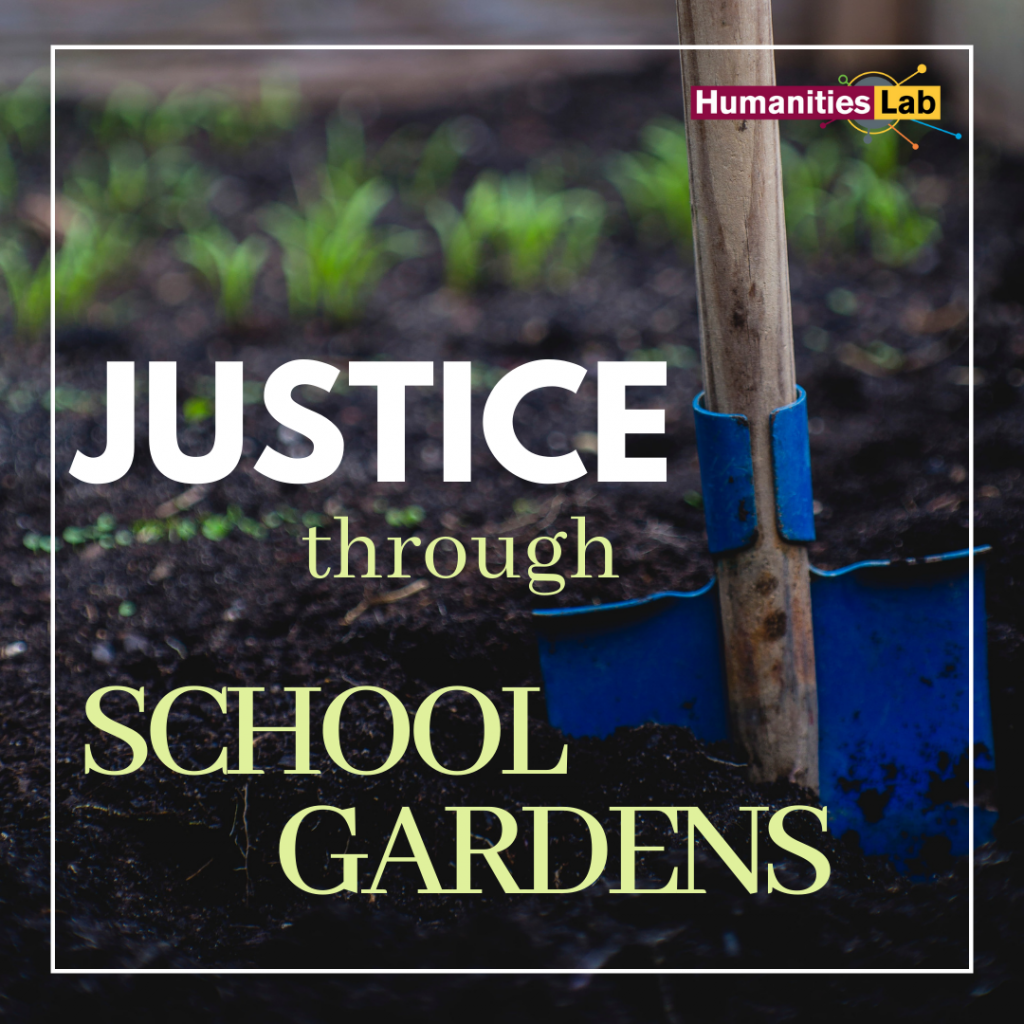 Justice Through School Gardens Cover Image